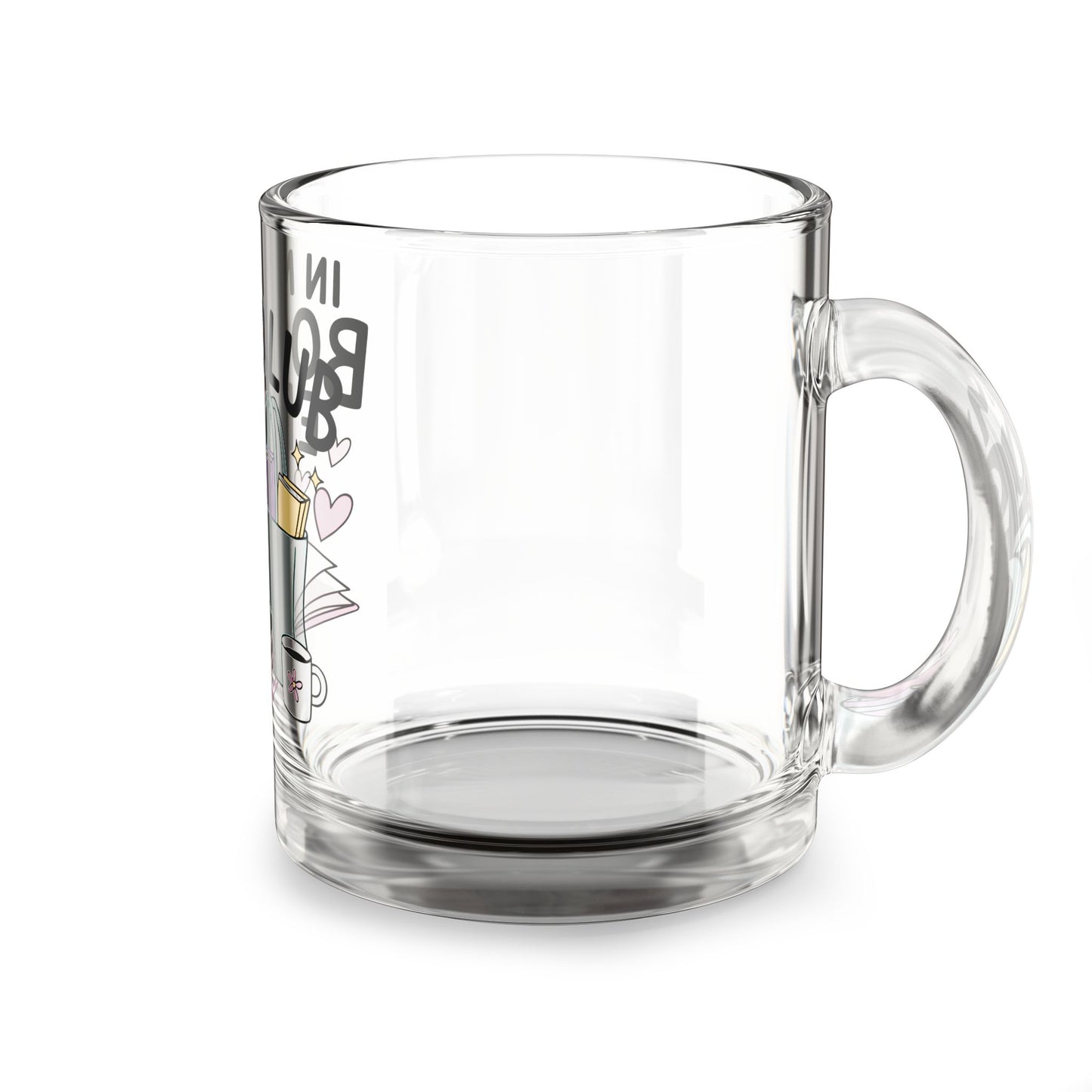 In My Bookclub Era Glass Mug | 10oz Book Lover Coffee Cup