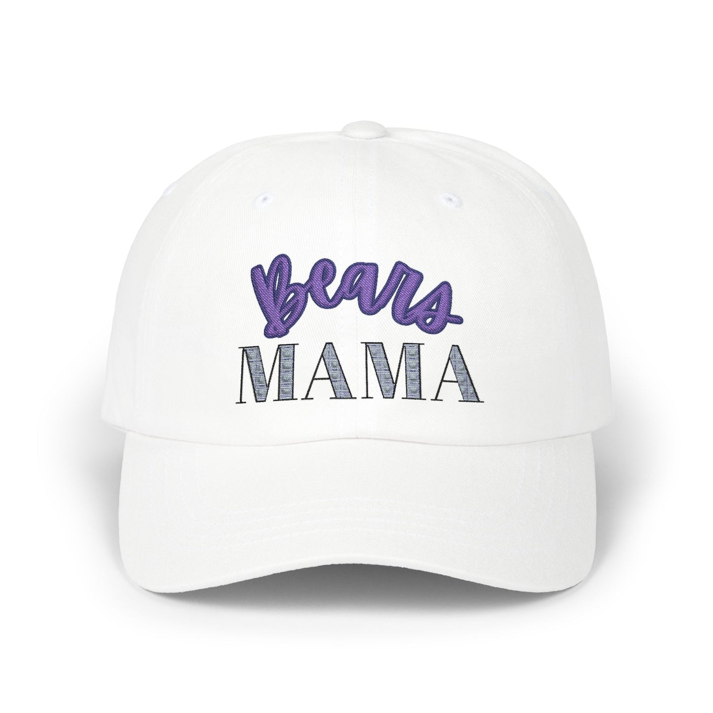 Bears Mama Cap | Embroidered Sports Mom Hat