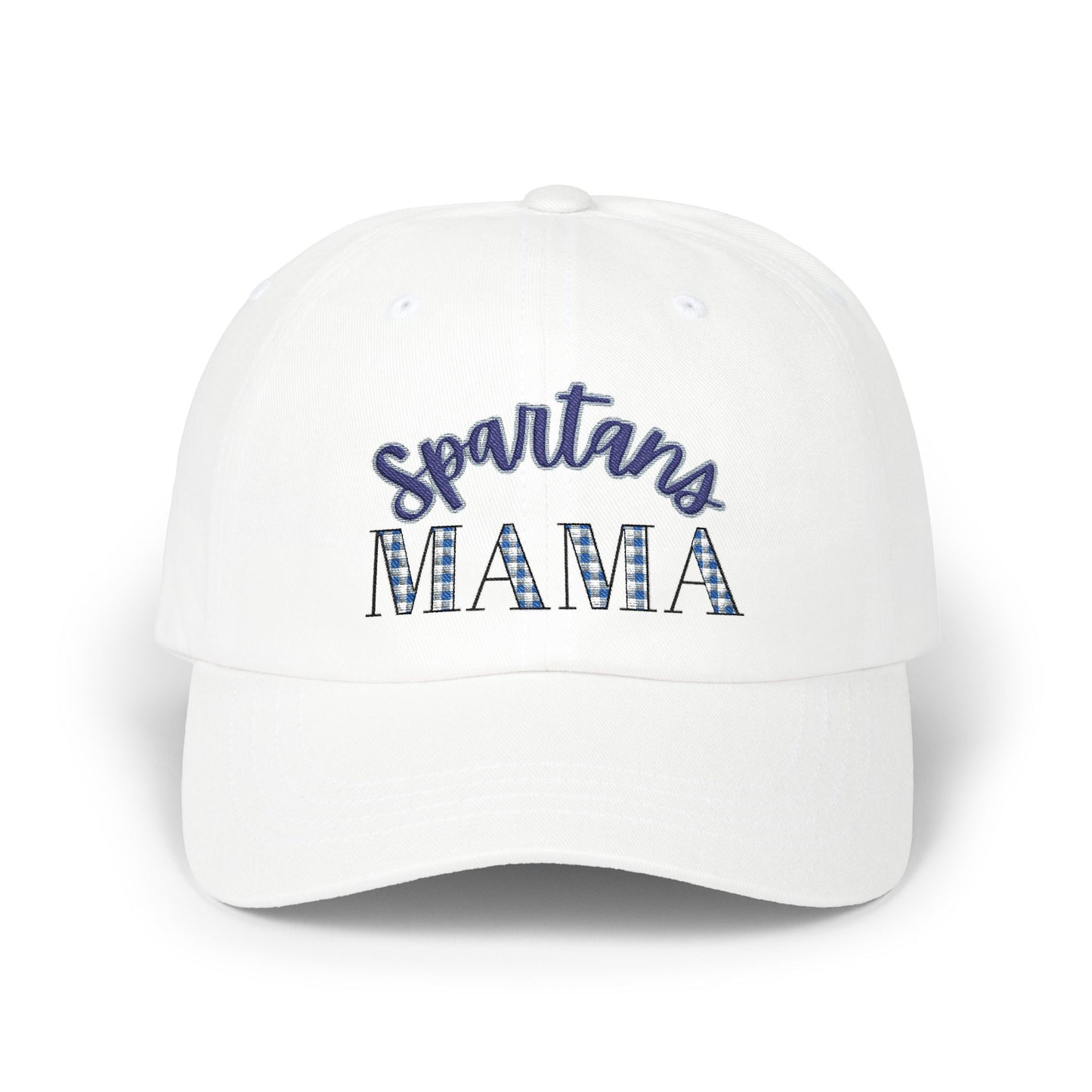 Spartans Mama Cap | Embroidered Sports Mom Hat