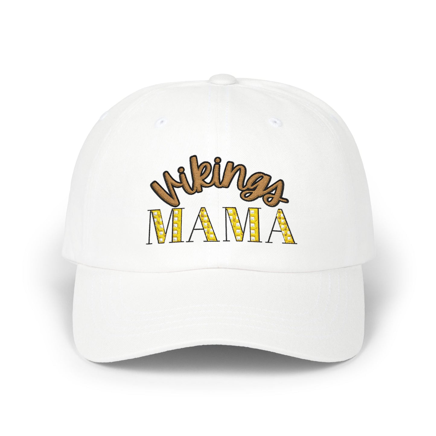 Vikings Mama Cap | Embroidered Sports Mom Hat