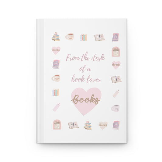 From the Desk of a Book Lover - Hardcover Journal