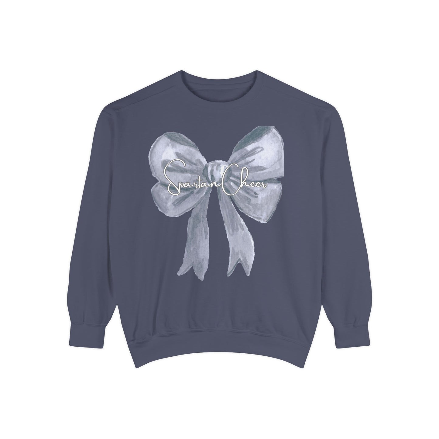Cheer Bow Crewneck Sweatshirt (Comfort Colors)