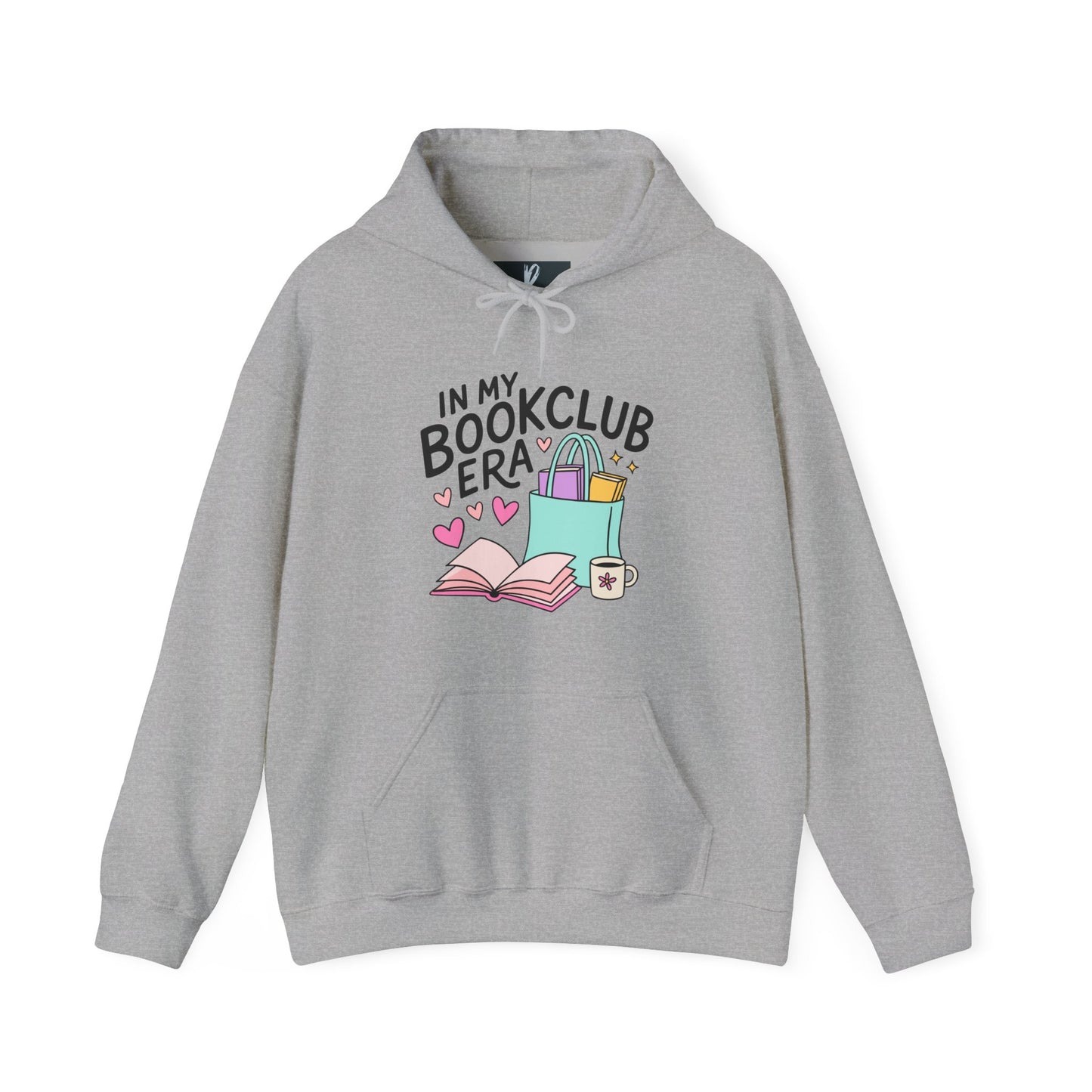 Bookclub Era Comfort Colors Hoodie | Hooded Sweatshirt
