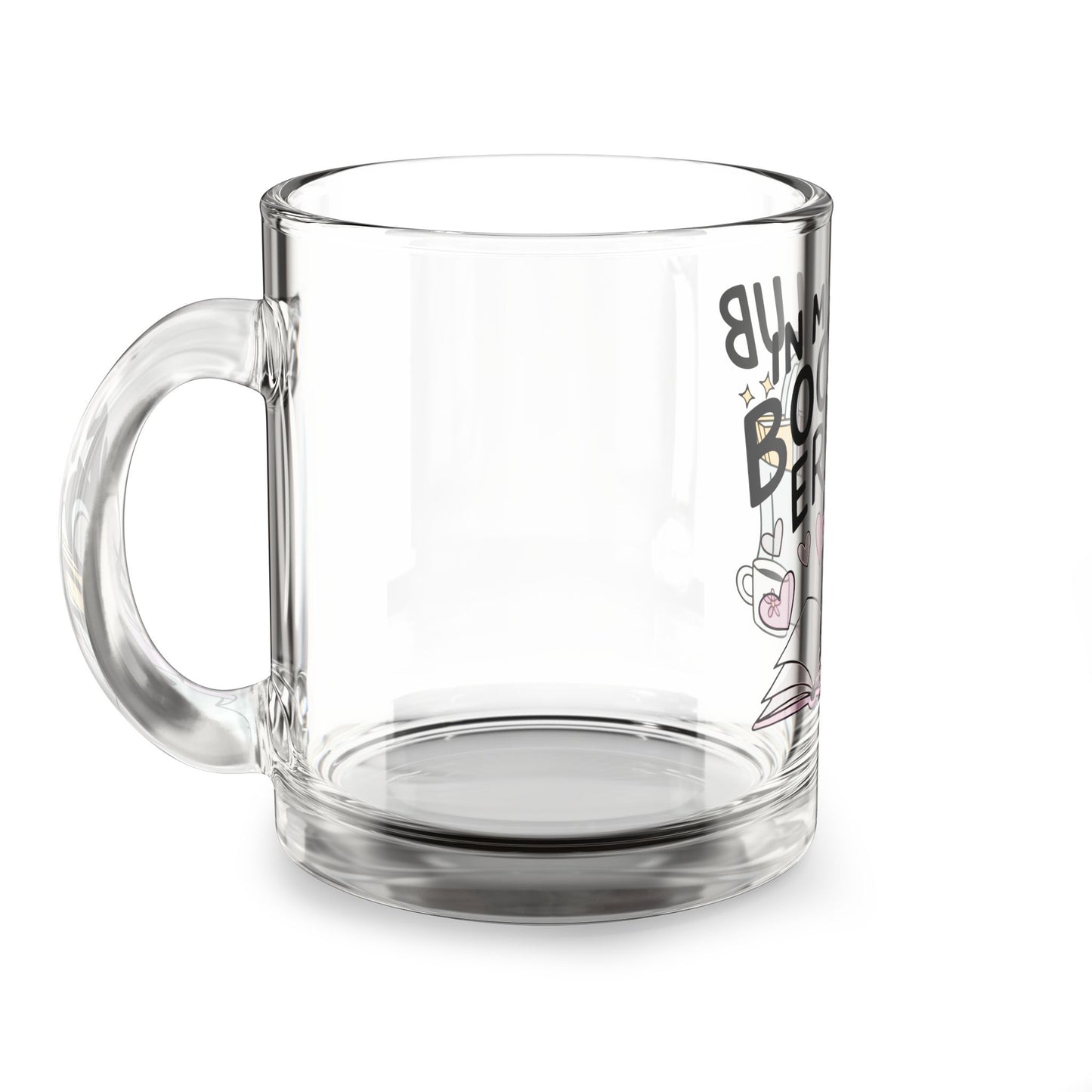 In My Bookclub Era Glass Mug | 10oz Book Lover Coffee Cup