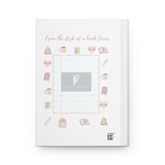 From the Desk of a Book Lover - Hardcover Journal