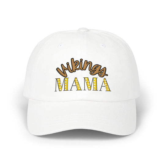 Vikings Mama Cap | Embroidered Sports Mom Hat