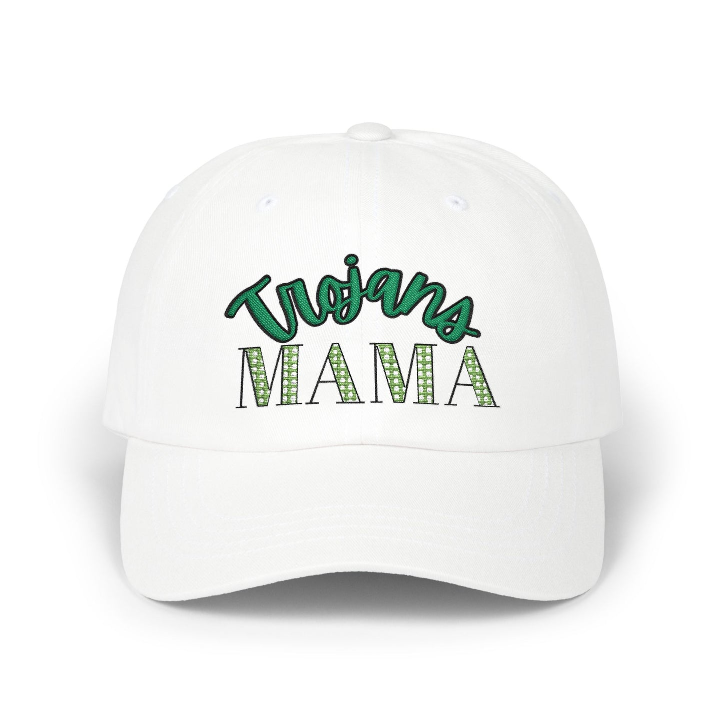 Trojans Mama Cap | Embroidered Sports Mom Hat